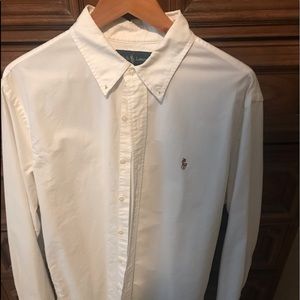 White Ralph Lauren Polo Oxford